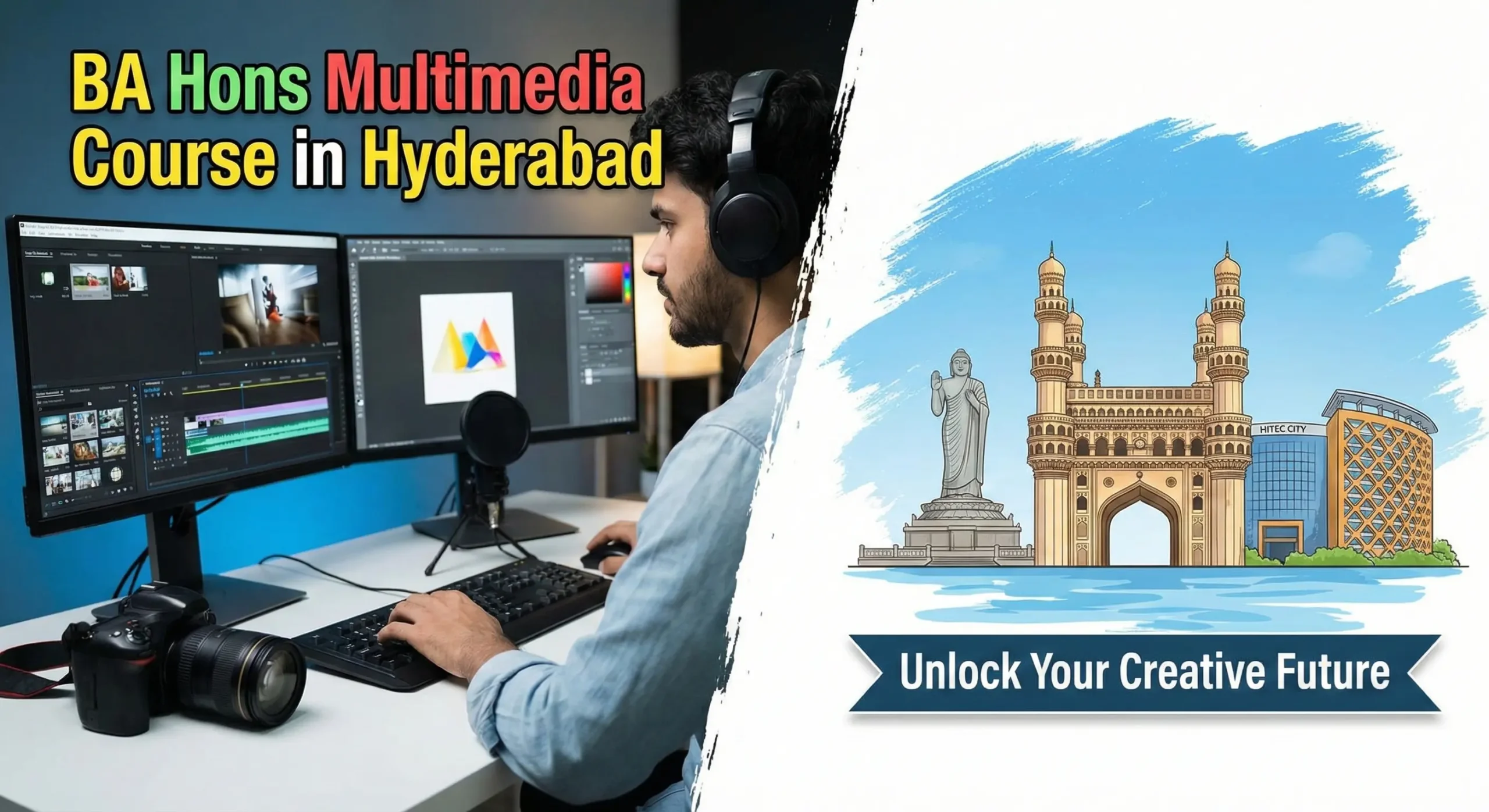 BA Hons Multimedia Course in Hyderabad