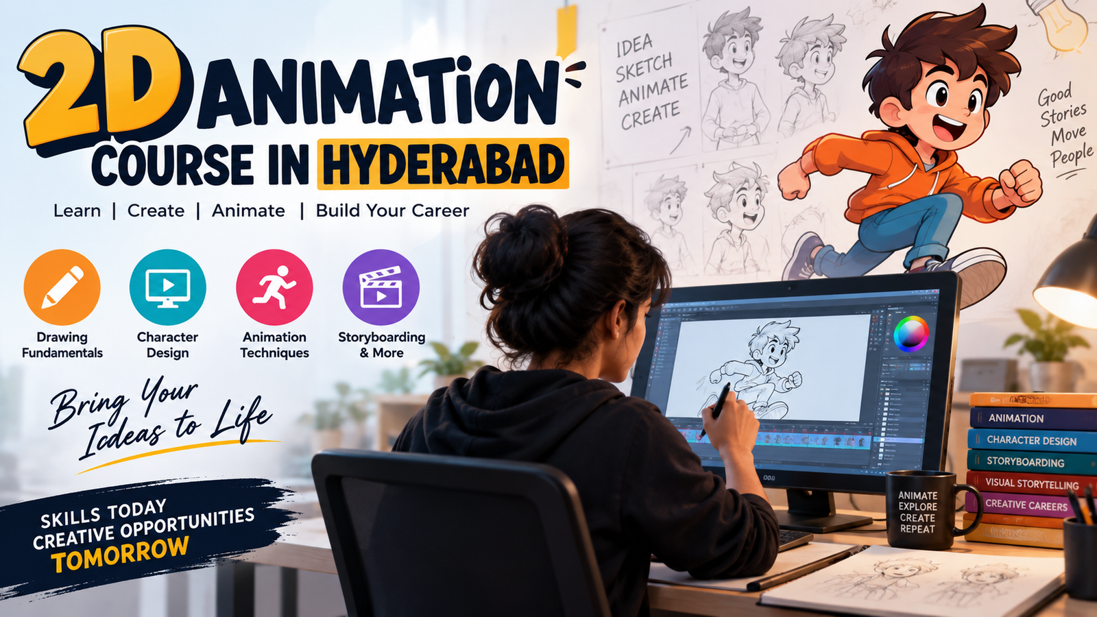 2D Animation Course in Hyderabad